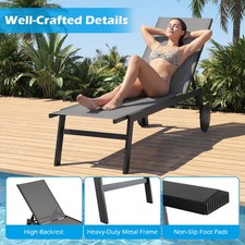 Outside Sun Lounger Patio