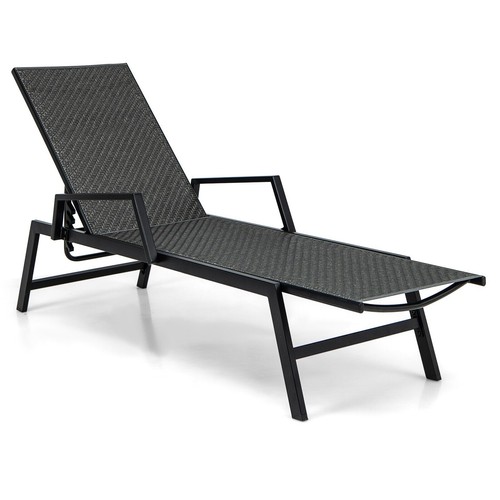 Costway wicker outdoor chaise - outdoor,