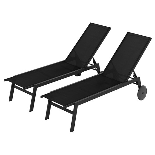 Set adjustable chaise - set, of