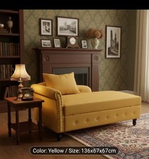 Storage Chaise Lounge Chair