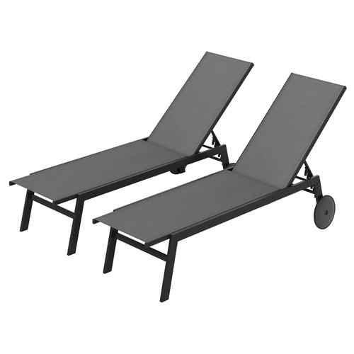 Set adjustable chaise - set, of