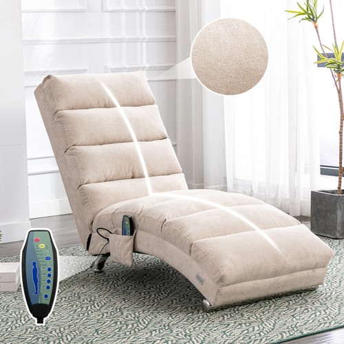 Fabric relaxation chaise - fabric,