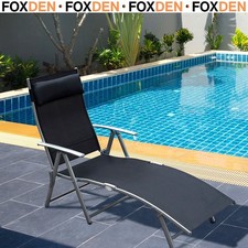 Sun Lounger Steel Frame