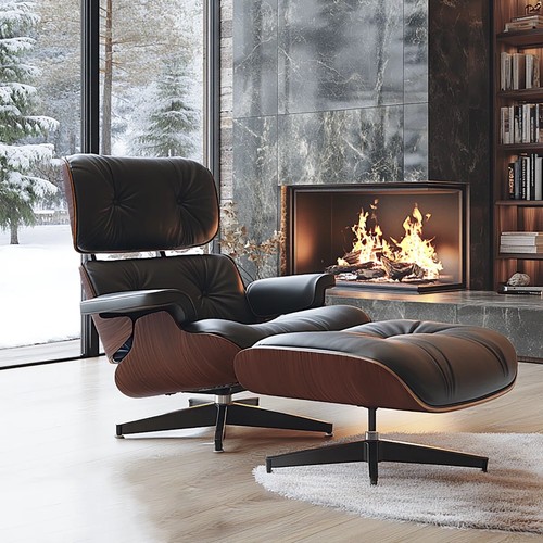 Large eams chaise - eams,