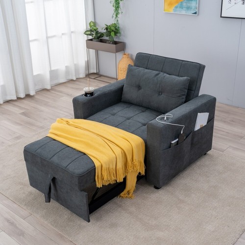 Sofa bed single - sofa, armchair