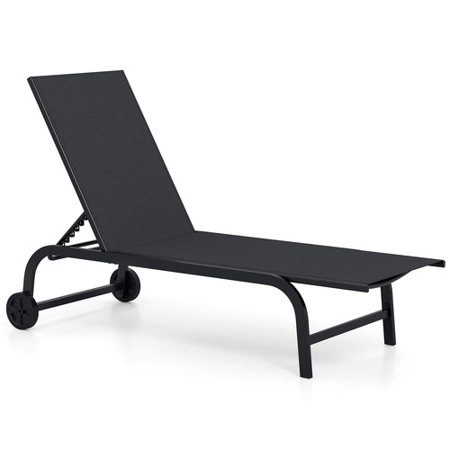 Outdoor chaise lounge - chaise, chair