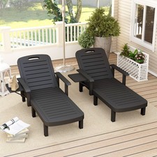Garden Recliner Sun Lounger